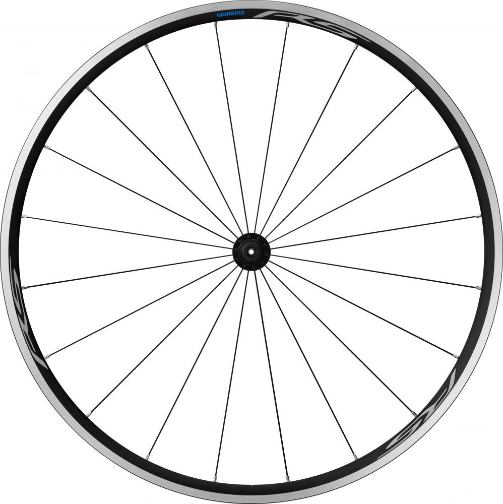 SHIMANO Vorderrad WH-RS100 CL - 28 Zoll, Center Lock, Rennrad, Felgenbremse 622-17C