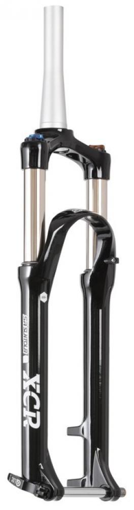 SR Suntour Federgabel SF15 XCR32-Air RLR 27.5 Zoll, schwarz matt, 120mm Federweg, 1.1/8 Zoll Schaft.
