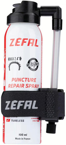 Zéfal Pannenspray 100 ml - Schnelle Reifenreparatur für Tubeless & Schlauch-Reifen - Reparaturset