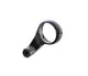 LUMOTEC Aluminium-Lenkerhalter für LUMOTEC Briq-XL E - B+M schwarz einarmig 25 4/31 8mm Busch + Müller 456LHA25/31PB - 25.4 mm