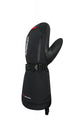 CHIBA Thermo Mitten - wasserdichte, winddichte Radhandschuhe mit Primaloft, Größe 7, schwarz