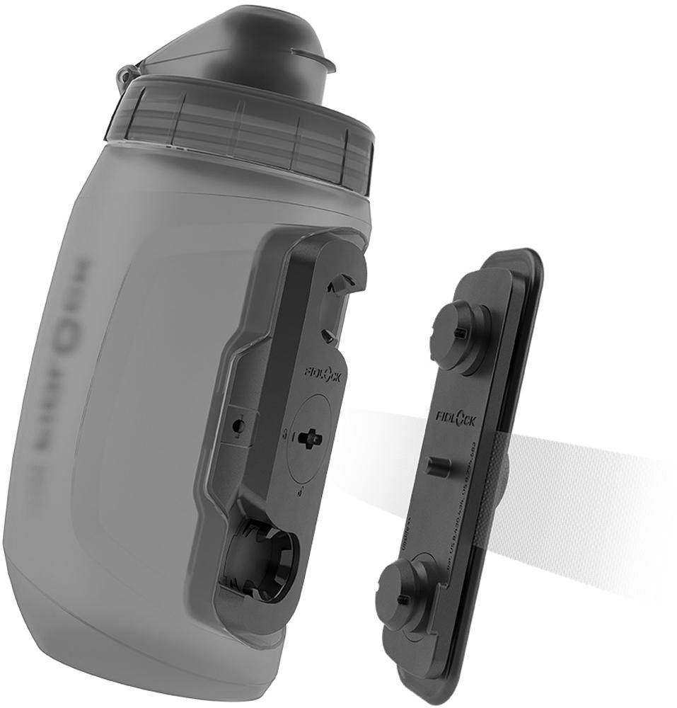 Fidlock Twist Bottle 450 ml Flasche einzeln Smoke + Tex Base Multi