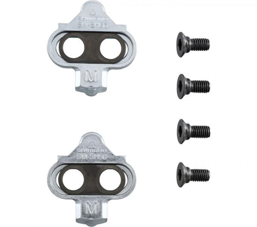Shimano Schuhplatten SM-SH56 ohne Gegenplatte - SPD-Cleats mit Mehrfachausstieg
