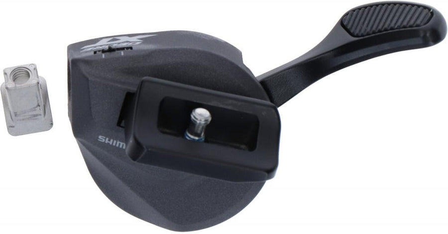 SHIMANO SCHALTHEBEL LINKS OHNE HALTER SL-8100-I - 2-/3-fach MTB Schalthebel, ca. 77 g