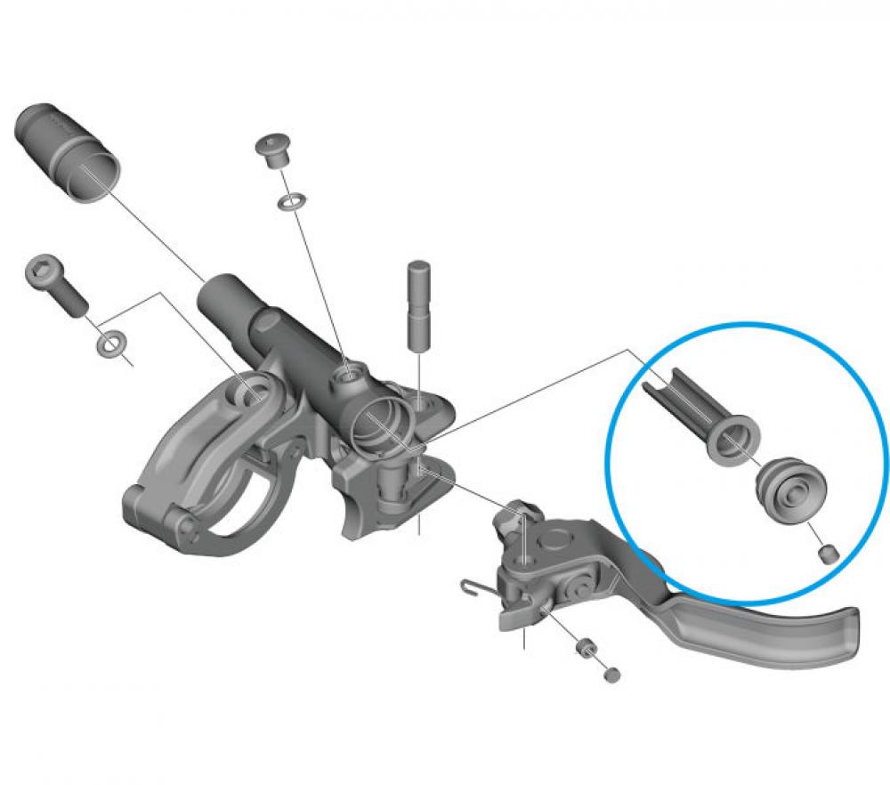 Membran-einheit Bl-m9120 - Ersatzmembran Für Hydraulische Scheibenbremse, 6 G