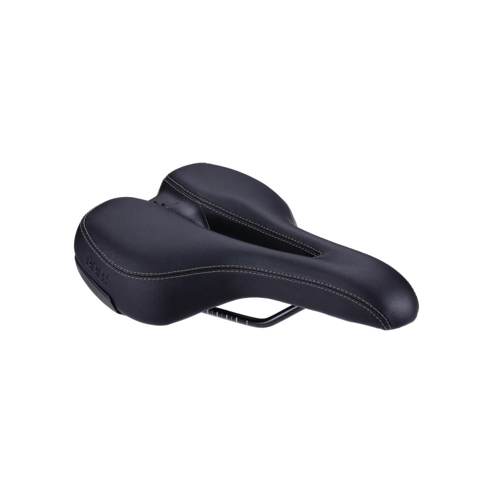 Bbb Sattel Softshape Active 170x265 Schwarz - Komfortabler Tourensattel Für Aktive Sitzposition