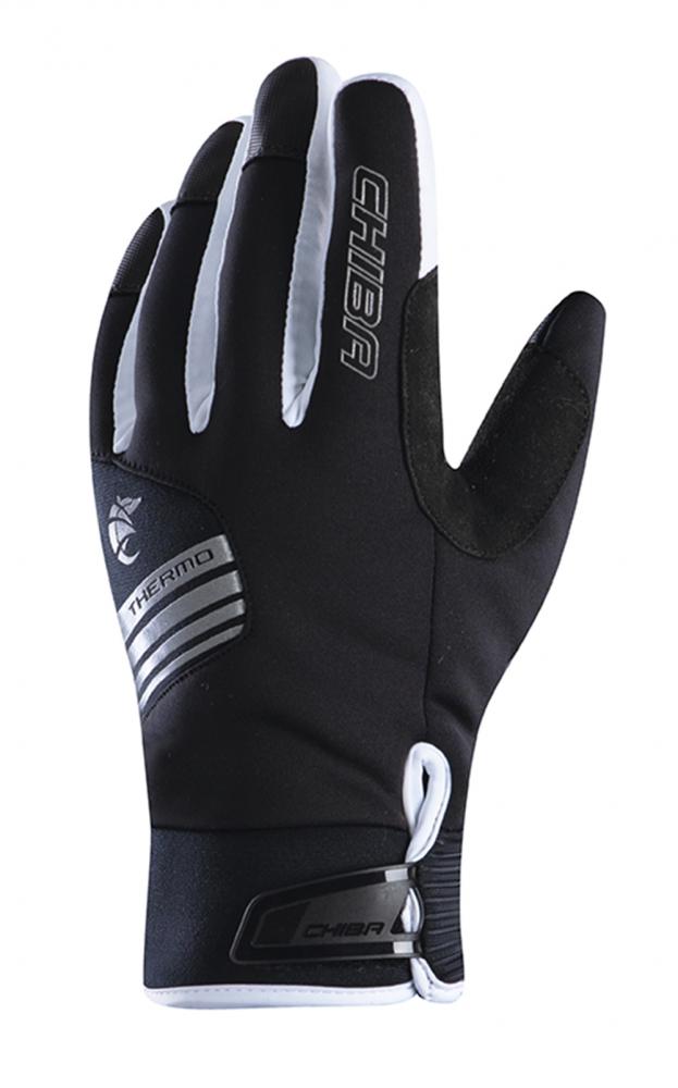 CHIBA Thermo X-Cross - wasserdichte Winter-Radhandschuhe mit PrimaLoft, Touchfinger, Gr. 10,5