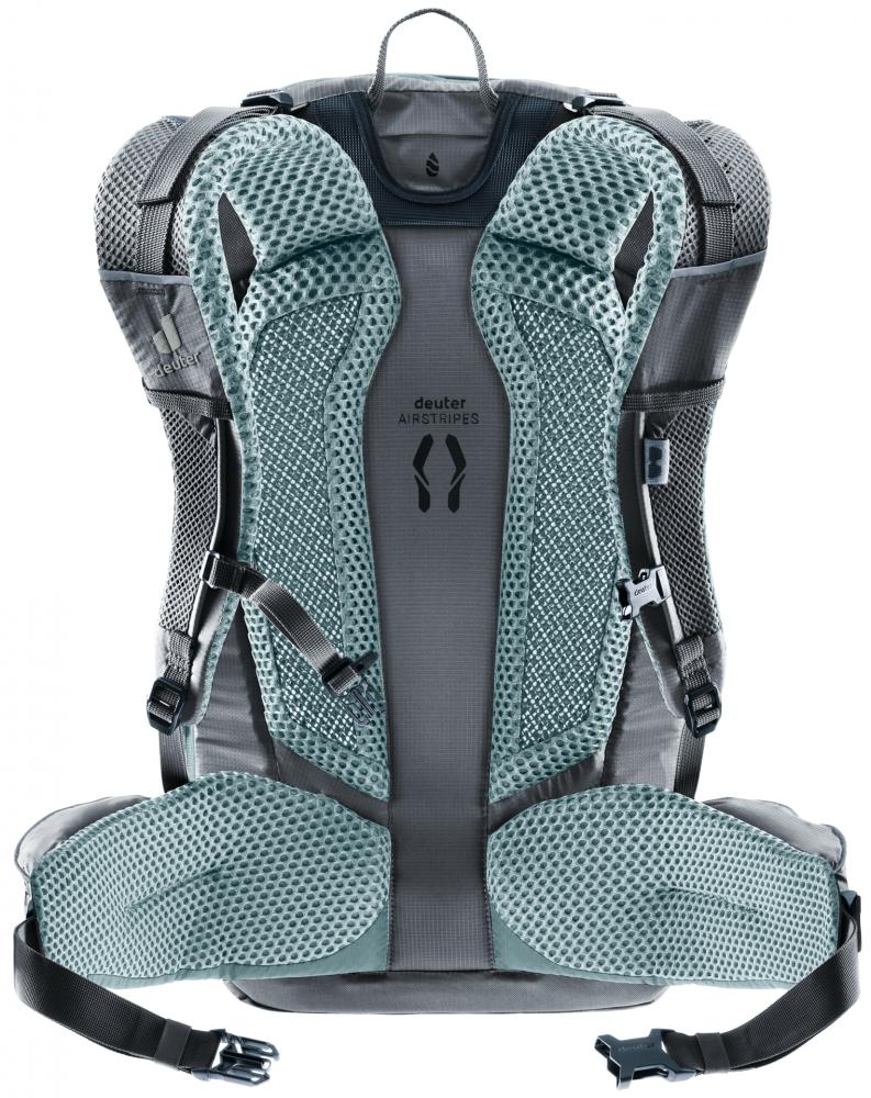 Deuter Trans Alpine Pro 28 Fahrradrucksack 28L graphite - Leichter Bike-Rucksack für Mountainbike-Touren