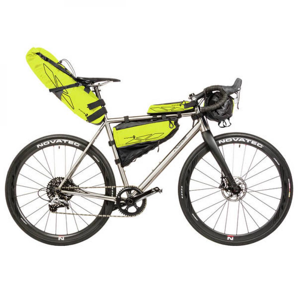 M-Wave Rough Ride Satteltasche L neongelb Volumen 11l