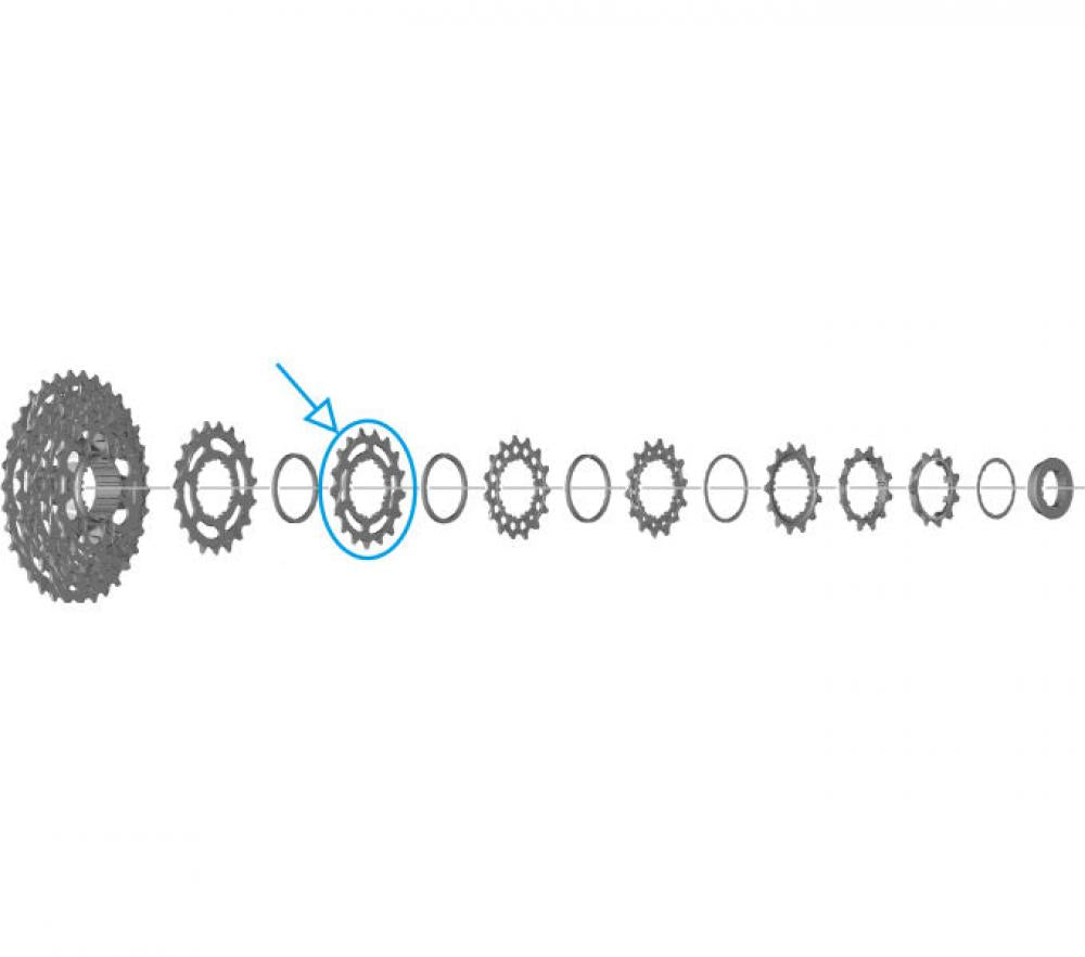 Ritzel Für Cs-r7100 - 17 Zähne
