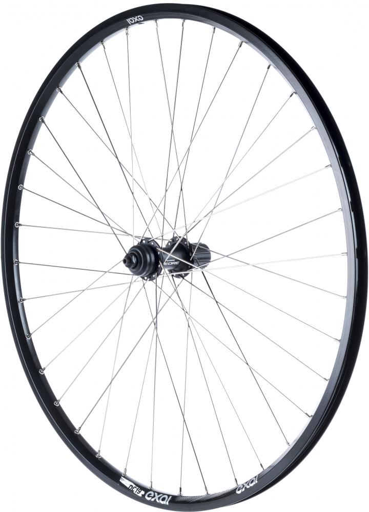Exal HR DC19 28 Zoll Hinterrad Laufrad - robustes 28" Disc-Laufrad für Alltag & Trekking