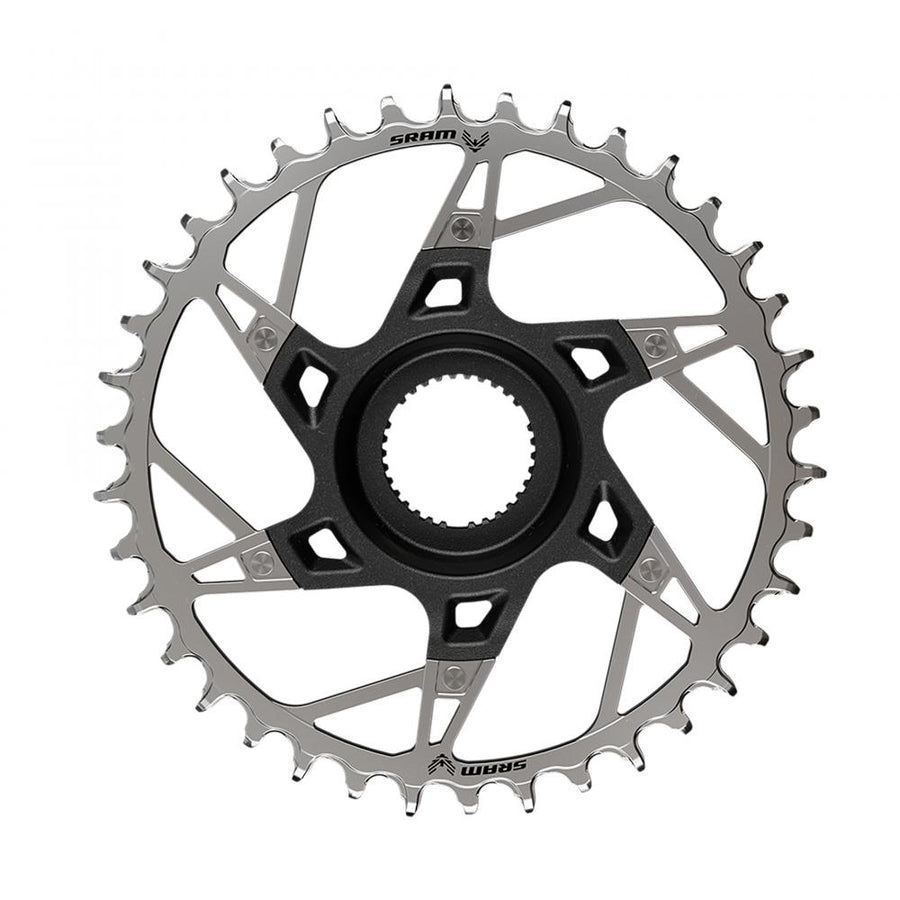 Kettenblatt SRAM E-MTB T-Type Eagle XX 38 Z., Stahl, sw/si, 12-fach, DM, Yamaha