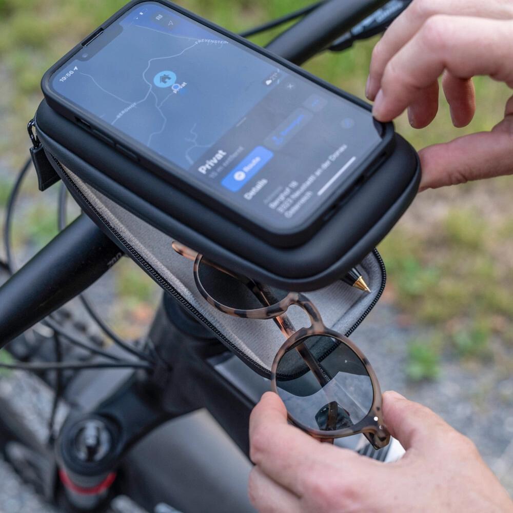 SP Connect SP Wedge Case SPC+ Größe M - kompakte Lenkertasche mit Smartphone- & Licht-Halterung