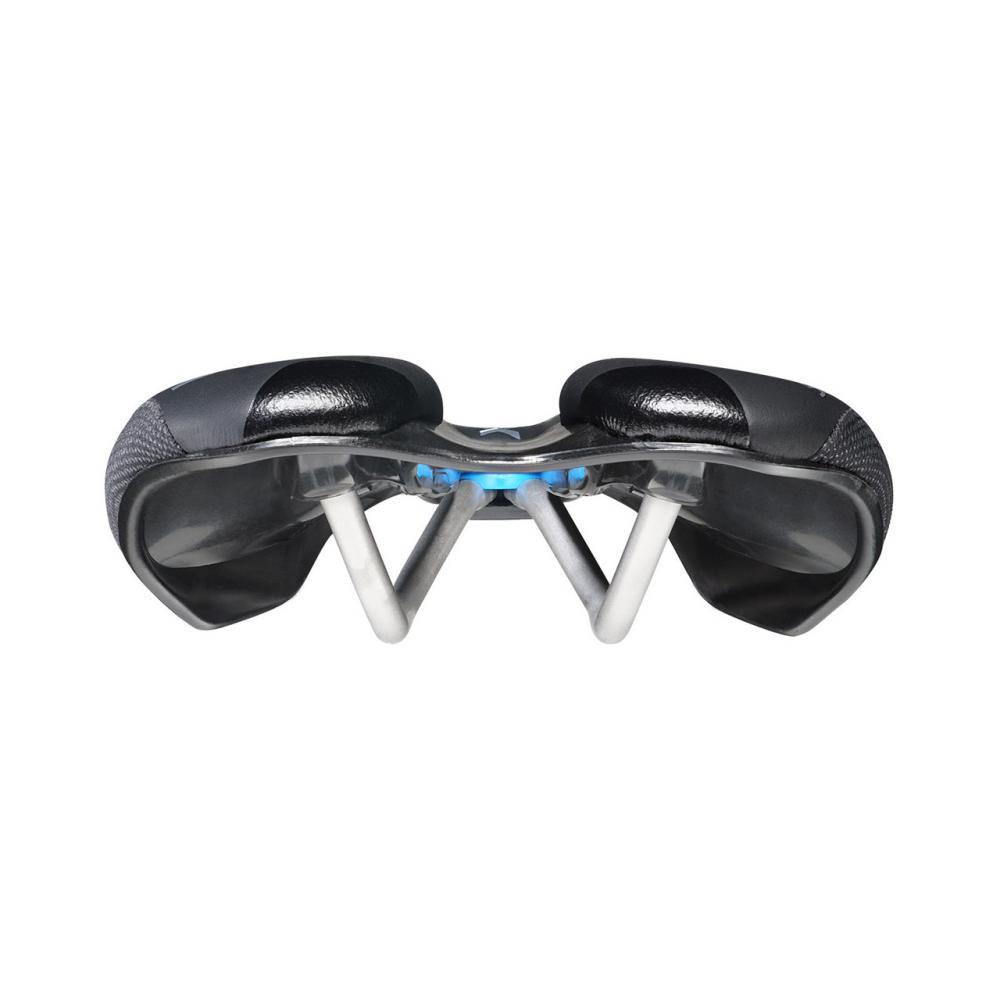 Selle Italia SLR Boost X-Cross TI 316 Superflow L3 - 145×248 mm MTB-Kurzsattel mit Stoßdämpfung & extra Ausschnitt