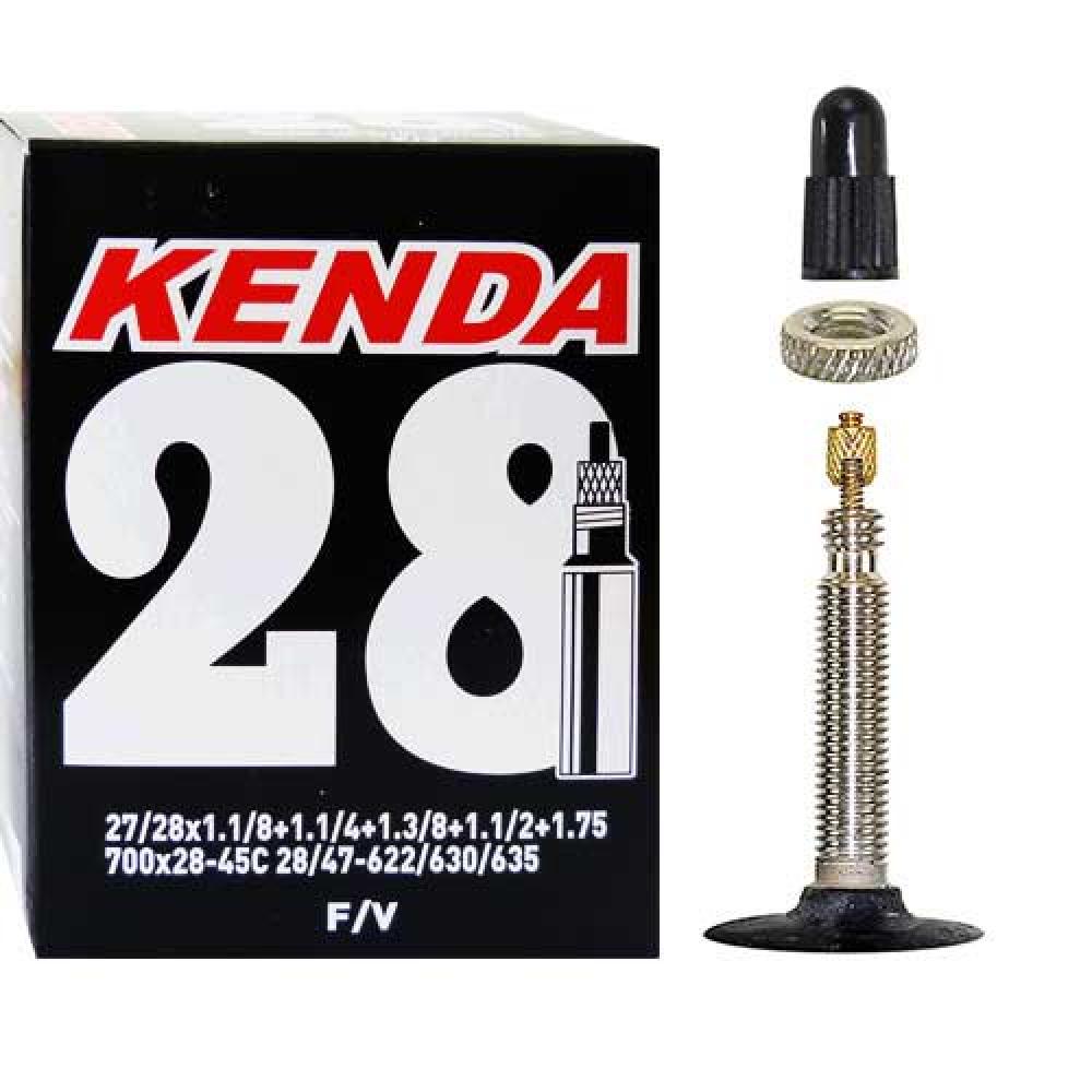 Kenda Fahrradschlauch 28\" (28/47-622/630/635) mit 32 mm Sclaverandventil, geeignet für Reifenbreiten von 28 bis 47 mm und Reifengrößen 27/28x1,1/8-1,75