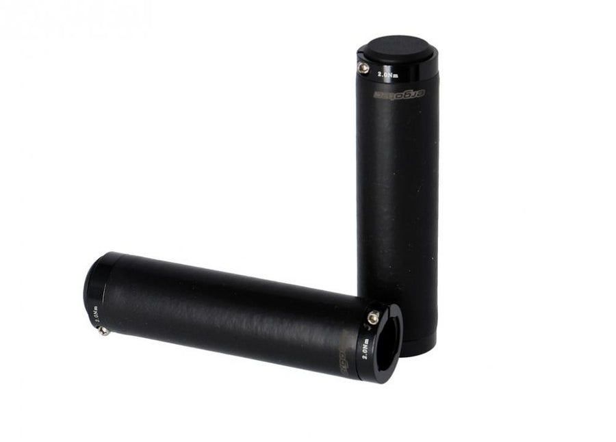 Ergotec MTB-ATB-Griffe Bilbao Silicon/Alu, 130/130mm per Paar schwarz