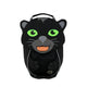 Affenzahn Kinderrucksack Kleiner Freund Panther, 4 Liter, 250g, 17x11x25cm, recyceltes PET, höhenverstellbarer Brustgurt, Reflektoren, Stickereien