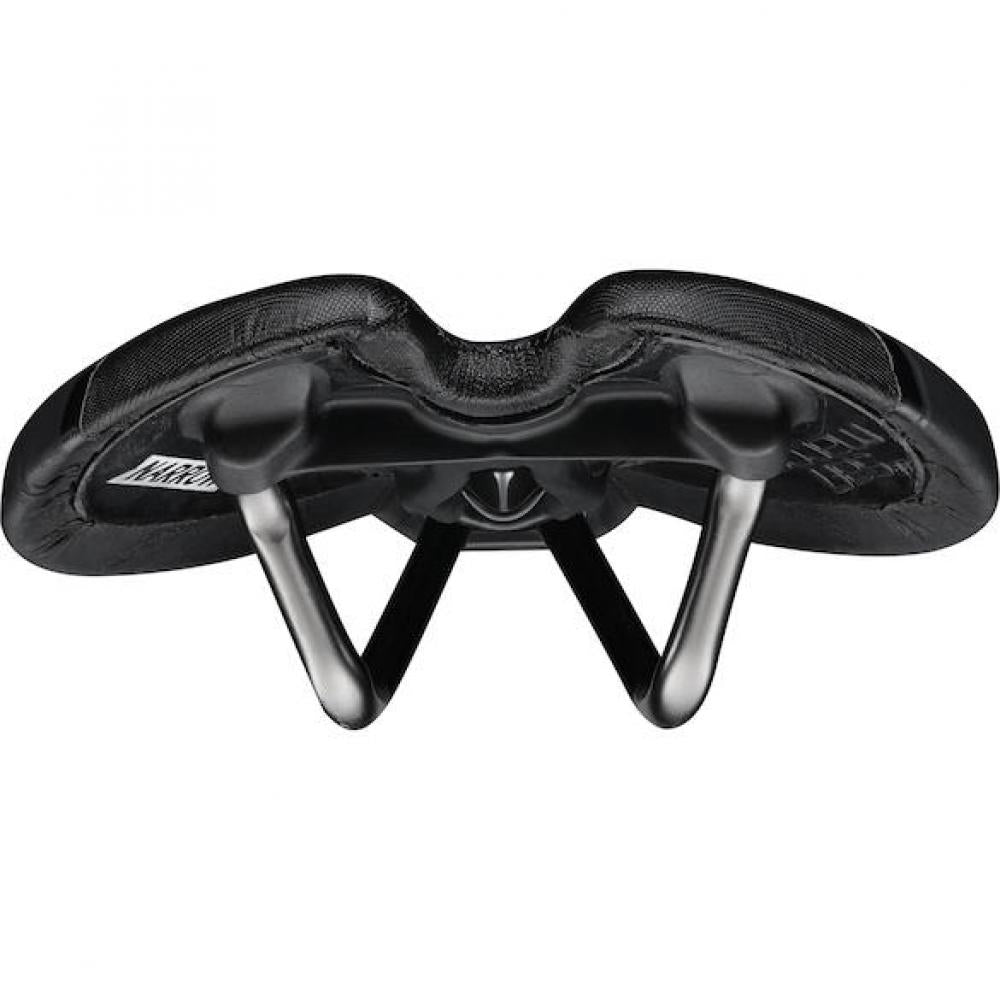 Selle San Marco Sattel Aspide Racing 132 x 277 mm Schwarz - leichter Race-Sattel mit Open-Fit