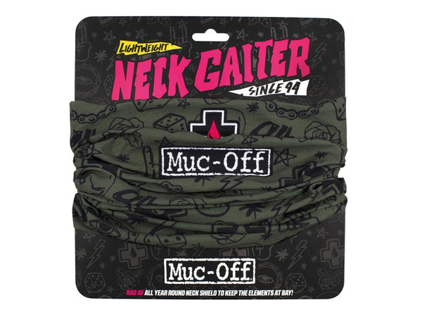 Muc Off Winter Neck Gaiter Punk/Green