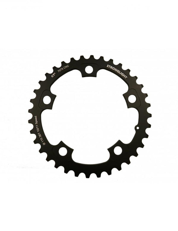 Stronglight Kettenblatt Dura-Ace 110mm innen 34 Zähne schwarz ct² 10-fach FC-7950