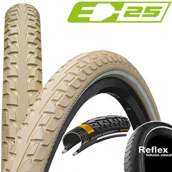 Continental Reifen Conti Ride Tour 26x1.75" 47-559 creme Reflex E-25 Draht
