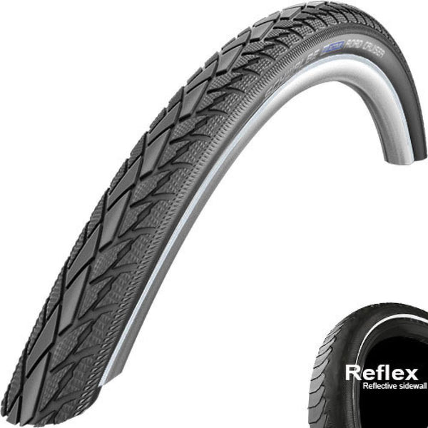 Schwalbe Reifen Road Cruiser 22x1,75" 44-484 schwarz Reflex HS377 Draht