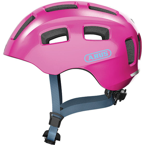 Abus Kinderhelm Youn-I 2.0 sparkling pink M 52 bis 57cm