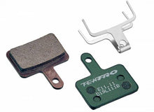 Tektro E11.11 Scheibenbremsbeläge, 5 mm stark, organisch, grüne Trägerplatte, kompatibel mit HD-T390, HD-E395, HD-M530, für 2-Kolben-Bremssättel, geräuscharm