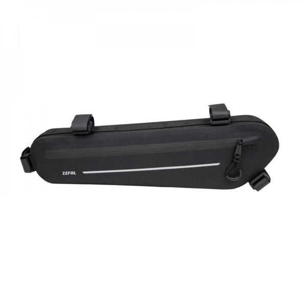 Zéfal Rahmentasche Z Adventure C3, 3,3&#8239;Liter, schwarz, 430×115×65&#8239;mm, wasserdicht, universelle Klettmontage