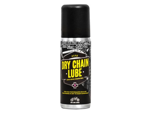 Muc Off Motorcycle Dry Chain Lube 50ml aerosol, pink