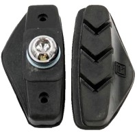 Point Bremsschuhe Zangenbremse L=50mm symm. für Aluminiumfelgen schwarz 