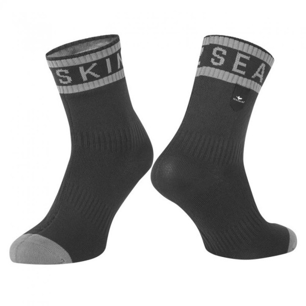 SealSkinz Socken Mautby schwarz grau Gr M