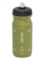 Trinkflasche Zefal Sense Soft 65 650ml, oliv grün, Höhe 193mm