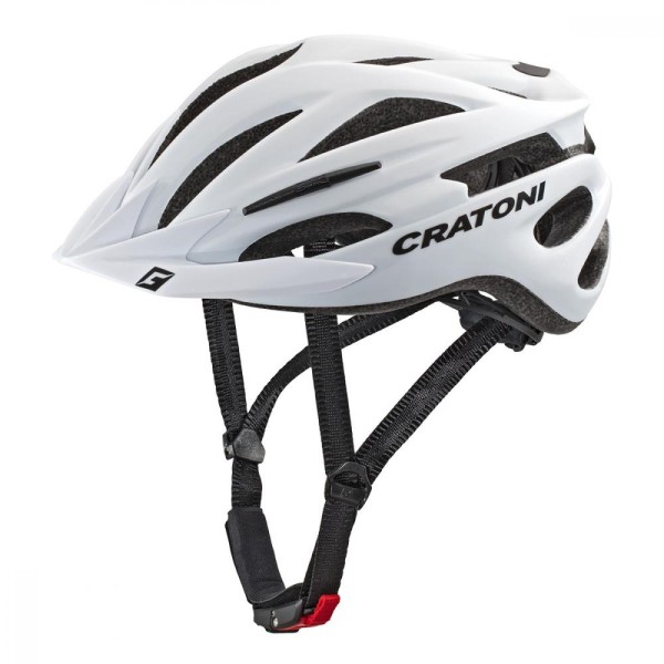 Cratoni Helm Pacer MTB Gr. S/M 54-58cm weiß matt