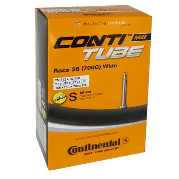 Schlauch Continental Conti RACE 28 WIDE 25/32-622/630 28x1.00-1.25" SV 60mm