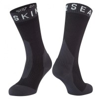 Socken SealSkinz Stanfield schwarz/grau/weiß, Gr. M