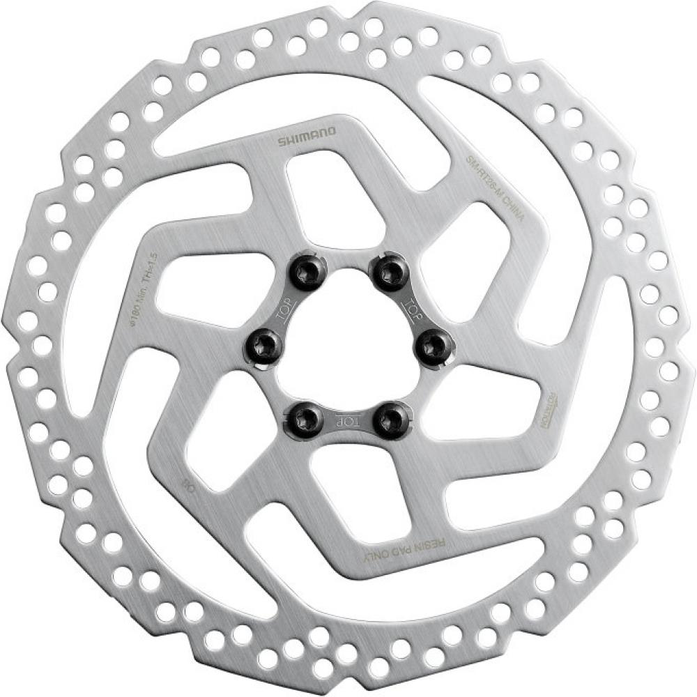 Shimano Bremsscheibe SM-RT26M, 180mm 6-Loch nur für RESIN Beläge, Bremsscheiben, Scheibenbremsen, Bremsen, Fahrradteile