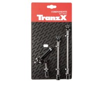 TransX Schnellspanner Set mit Spezialschlüssel schwarz silber