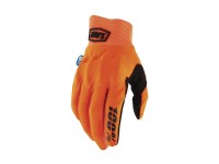 100% Cognito Smart Shock Gloves, orange/black, L