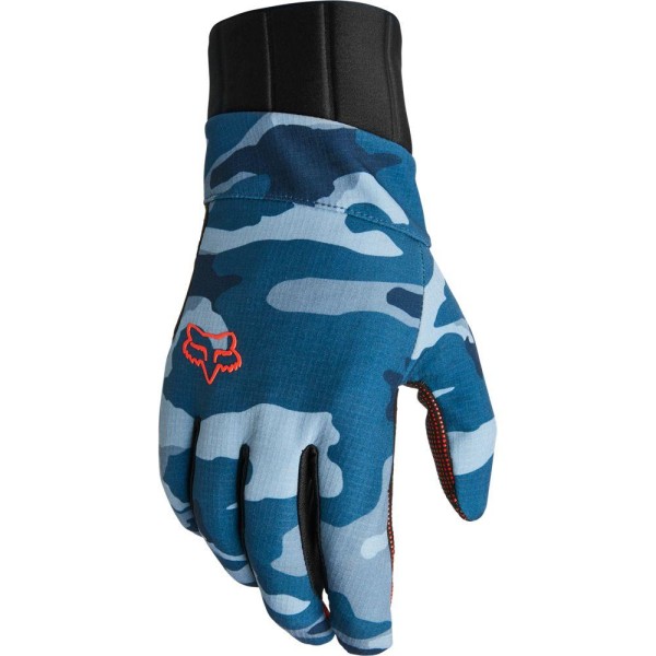Fox Handschuhe Defend Pro Fire Blue Camouflage Größe M