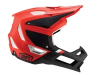 100% Trajecta helmet w/Fidlock, Cargo Fluo Red, M