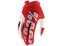 100% iTrack Glove FA18, red/white, XL