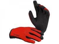 iXS Carve Gloves, fluor red, L
