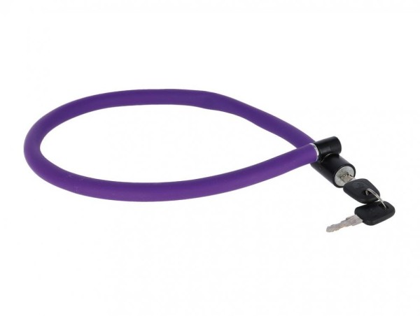 Axa Kabelschloss Resolute 60/6 Länge 60 cm D 6 mm purple