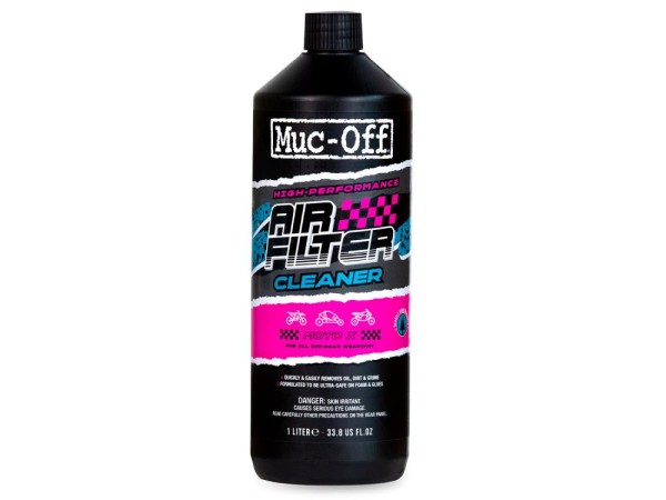 Muc Off Motorcycle Air Filter Cleaner 1 Liter, pink, 1000