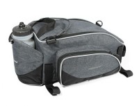 Haberland Gepäckträgertasche Flexibag L grau schwarz Größe 39x17x23cm 12 ltr.