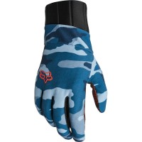 FOX Handschuhe Defend Pro Fire - Blue Camouflage -  Größe M