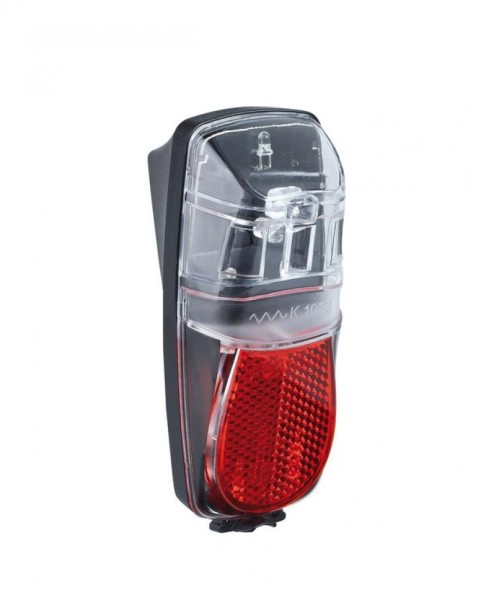 Standrücklicht Redfire mit LED  E-Bike f. Schutzblech, mit Kondensator, Stvzo