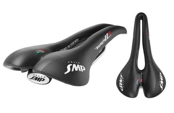 Sattel Selle SMP Well M1 schwarz, Unisex, 279x163mm