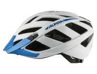 Alpina Fahrradhelm Panoma 2.0 weiß blau glänzend Gr. 56-59 cm